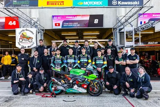 Team Bolliger mit Nico Thöni